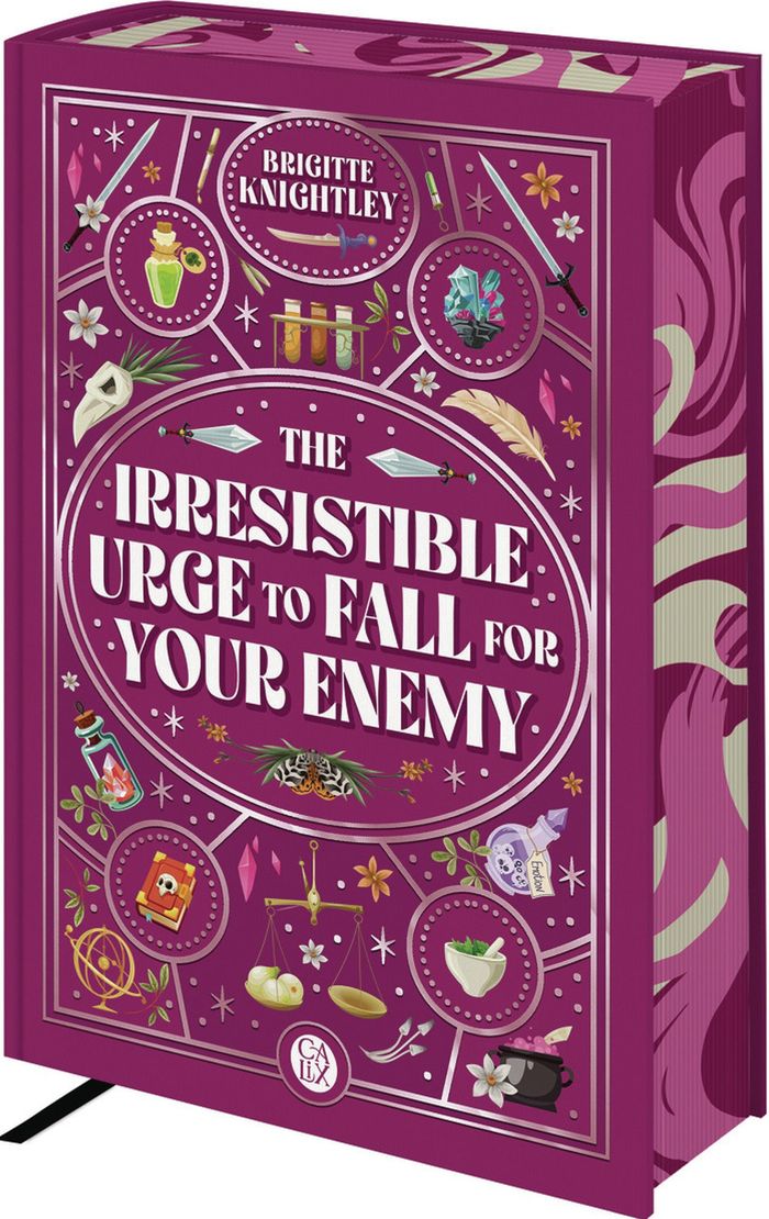 Couverture du livre « The irresistible urge to fall for your enemy », librairie Les Contes Infusés à Corte