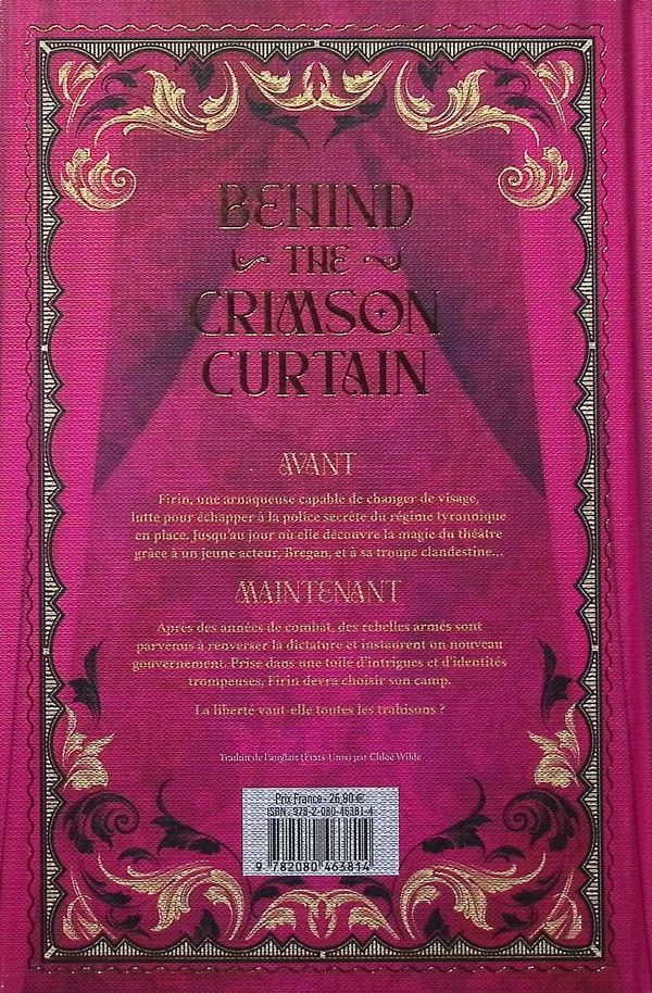 Quatrième de couverture de « Behind The Crimson Curtain : The Crimson Curtain »