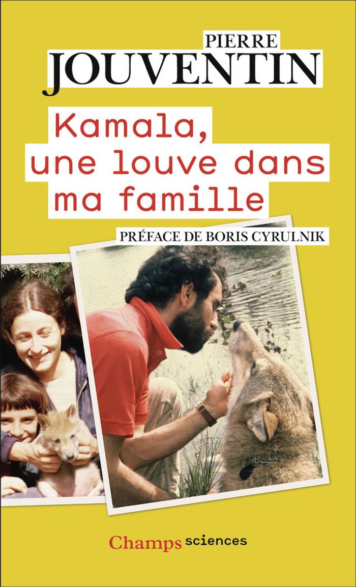 Couverture du livre « Kamala, une louve dans ma famille », librairie Les Contes Infusés à Corte