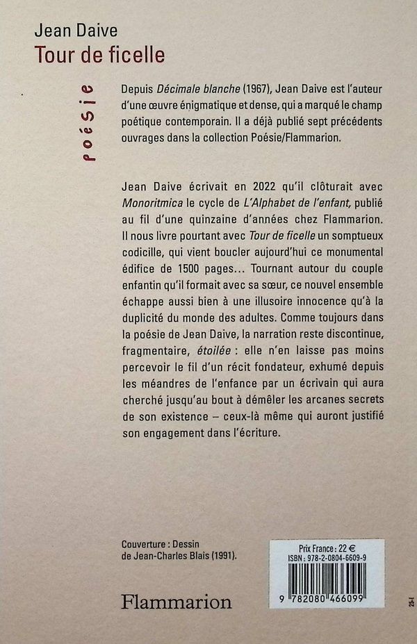 Quatrième de couverture de « Tour de ficelle »