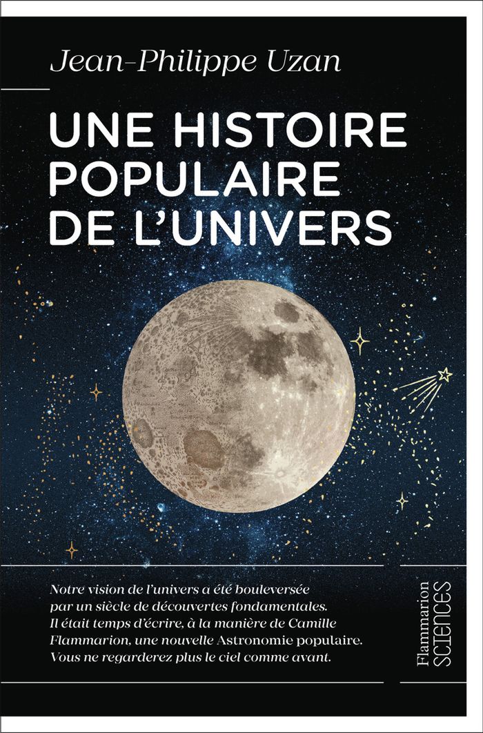 Couverture du livre « Une histoire populaire de l'Univers » de Jean-Philippe Uzan, librairie Les Contes Infusés à Corte