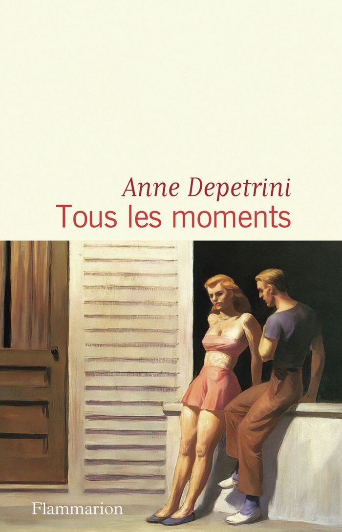 Couverture du livre « Tous les moments : roman » de Anne Depetrini, librairie Les Contes Infusés à Corte