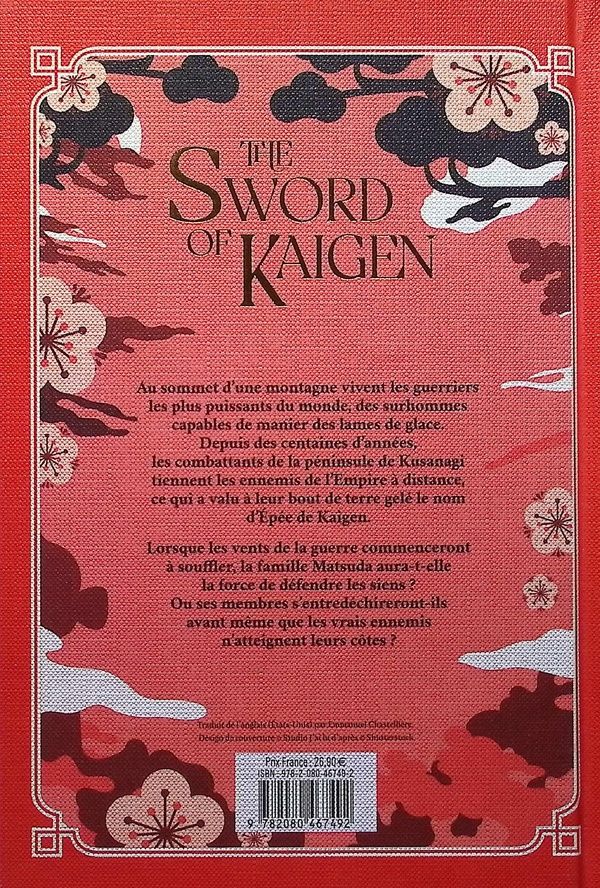 Quatrième de couverture de « THE SWORD OF KAIGEN - EDITION RELIEE »