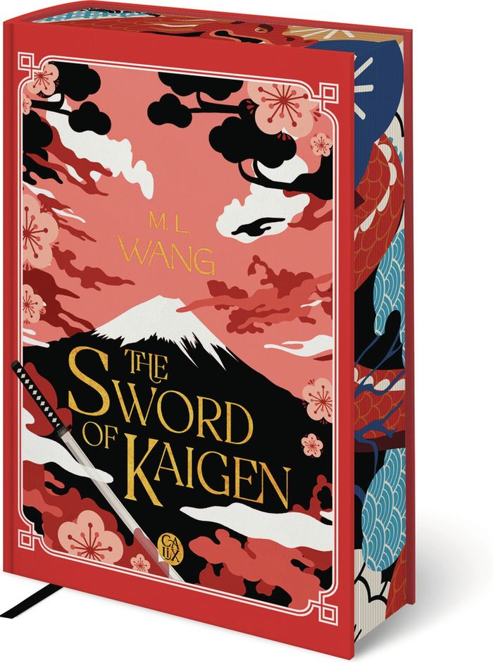 Couverture du livre « THE SWORD OF KAIGEN - EDITION RELIEE » de M.L. Wang, librairie Les Contes Infusés à Corte