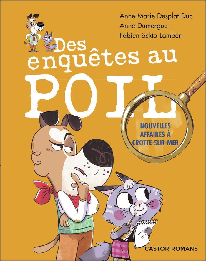 Couverture du livre « Nouvelles affaires à Crotte-sur-Mer » de Anne-Marie Desplat-Duc, librairie Les Contes Infusés à Corte