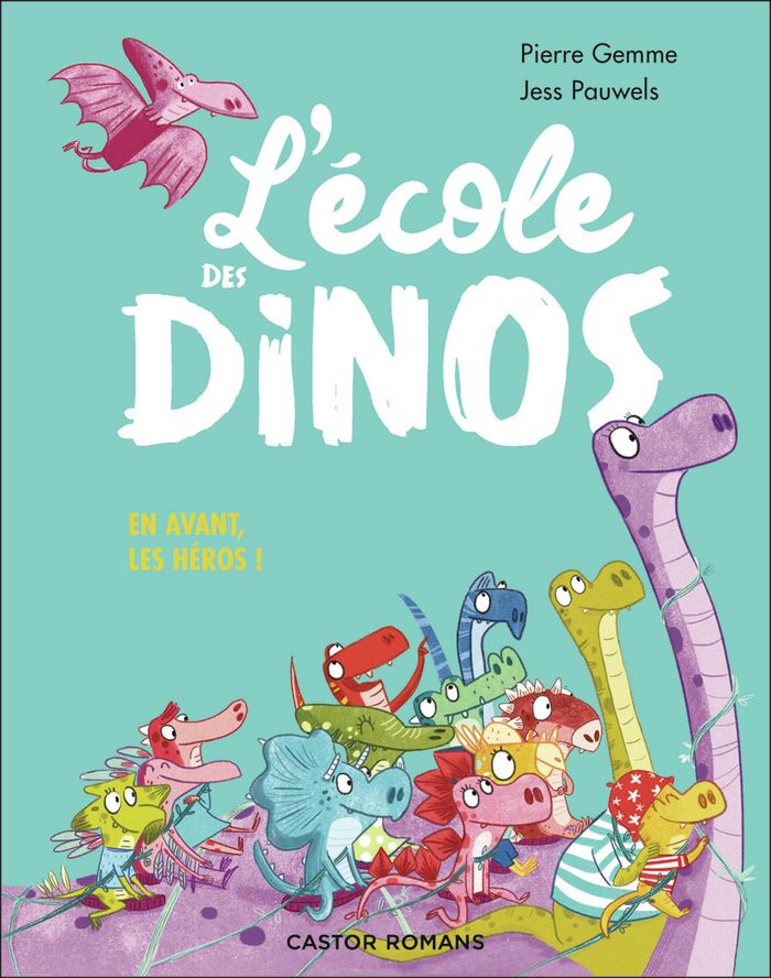 Couverture du livre « En avant, les héros ! », librairie Les Contes Infusés à Corte