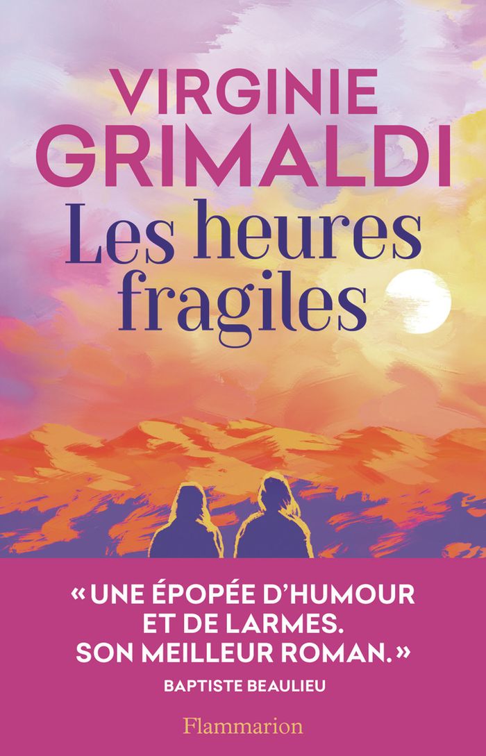 Couverture du livre « Les heures fragiles : roman » de Virginie Grimaldi, librairie Les Contes Infusés à Corte
