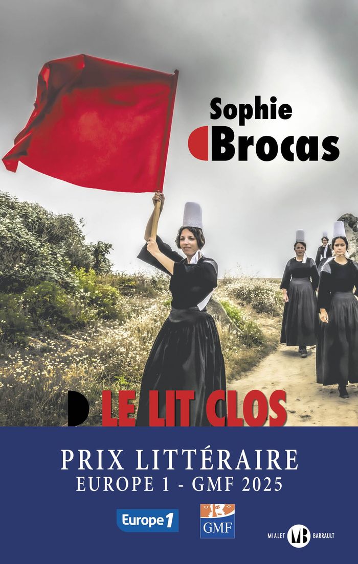 Couverture du livre « Le lit clos : roman » de Sophie Brocas, librairie Les Contes Infusés à Corte