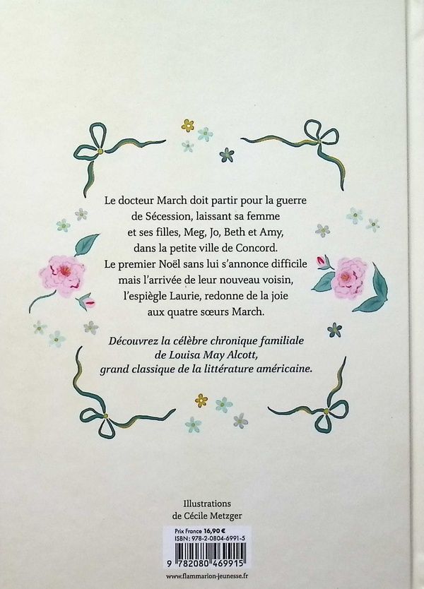 Quatrième de couverture de « LES QUATRE FILLES DU DOCTEUR MARCH - EDITION COLLECTOR »