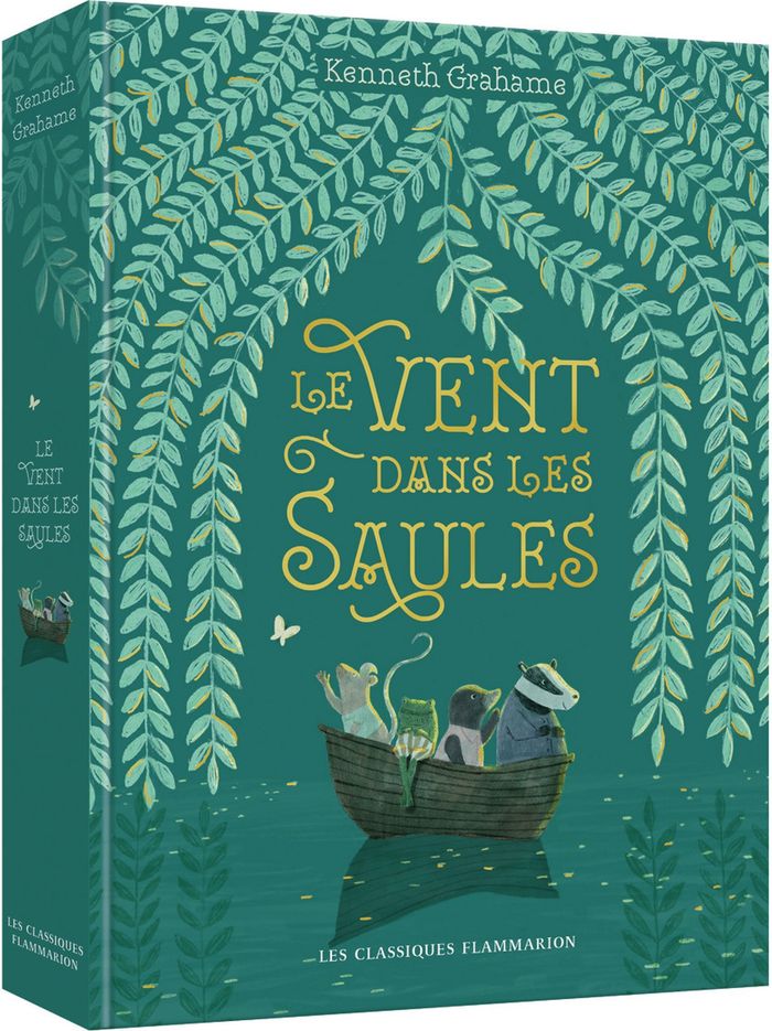 Couverture du livre « LE VENT DANS LES SAULES - EDITION COLLECTOR » de Kenneth Grahame, librairie Les Contes Infusés à Corte