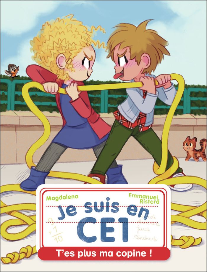 Couverture du livre « T'es plus ma copine ! » de Magdalena, librairie Les Contes Infusés à Corte
