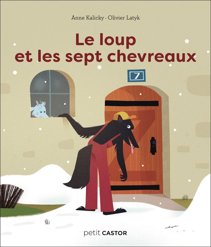 Couverture du livre « Le loup et les sept chevreaux » de Anne Kalicky, librairie Les Contes Infusés à Corte