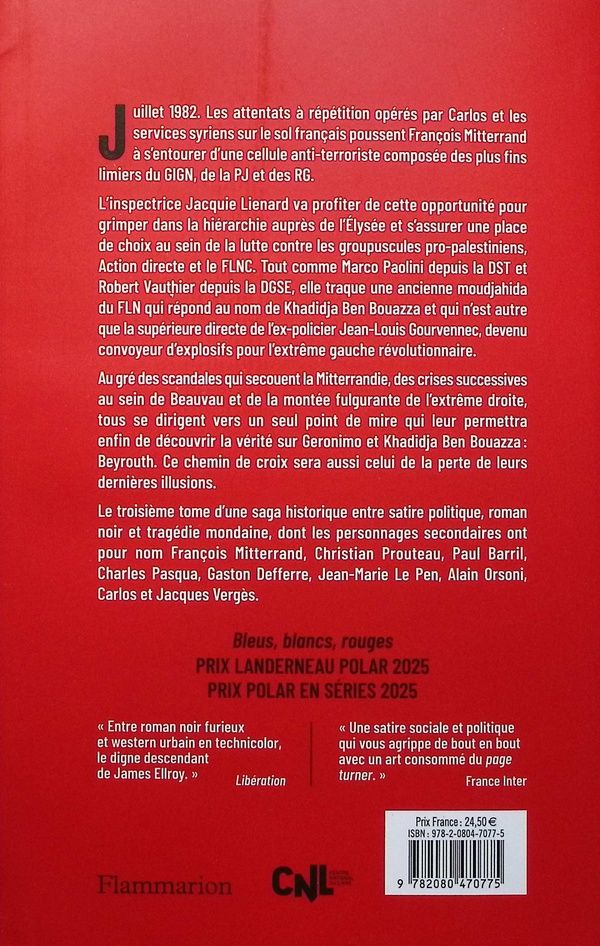 Quatrième de couverture de « 14 juillet : roman »