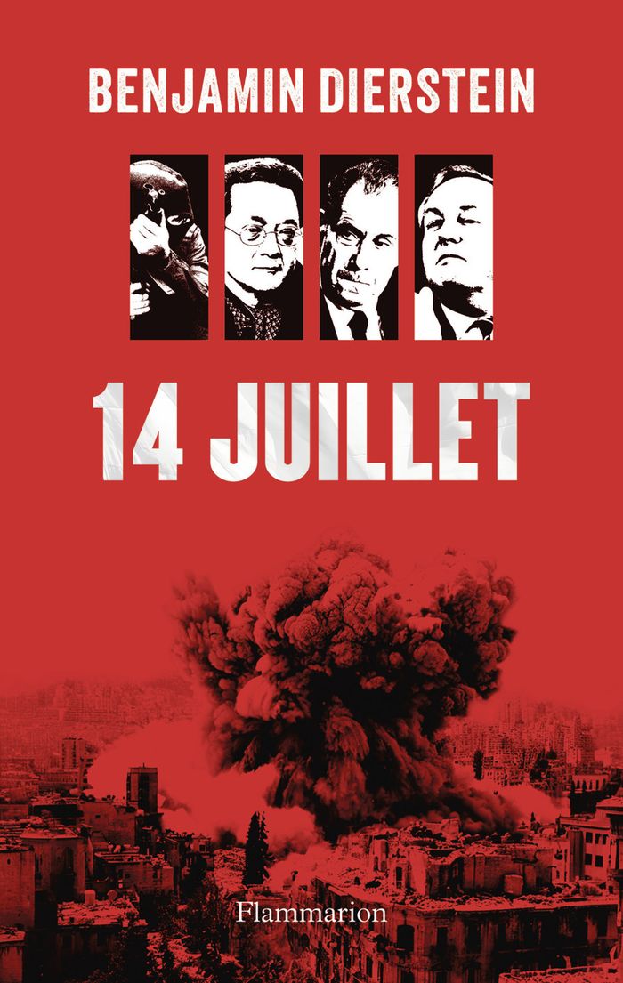 Couverture du livre « 14 juillet : roman » de Benjamin Dierstein, librairie Les Contes Infusés à Corte
