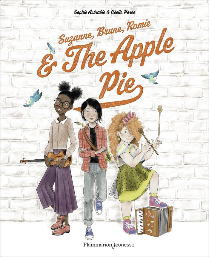 Couverture du livre « Suzanne, Brune, Romie & The Apple Pie », librairie Les Contes Infusés à Corte
