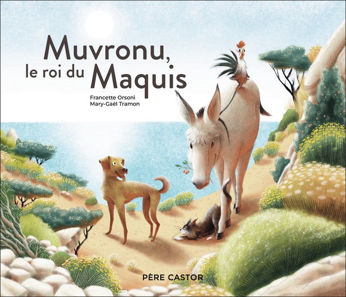 Couverture du livre « MUVRONU, LE ROI DU MAQUIS » de Orsoni/tramon, librairie Les Contes Infusés à Corte