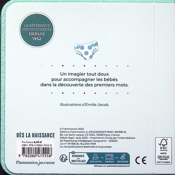 Quatrième de couverture de « Autour de bébé »