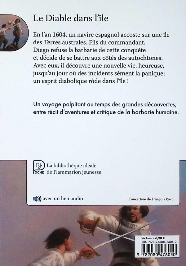 Quatrième de couverture de « Le diable dans l'île »