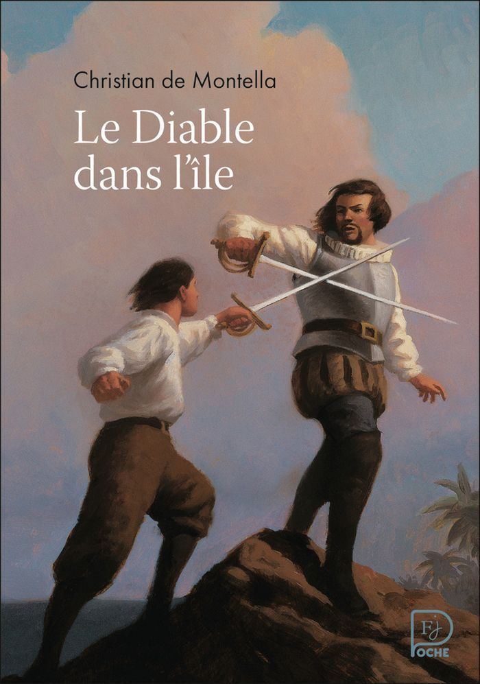 Couverture du livre « Le diable dans l'île » de Christian de Montella, librairie Les Contes Infusés à Corte
