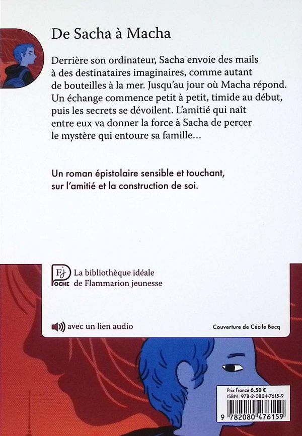 Quatrième de couverture de « De Sacha à Macha »