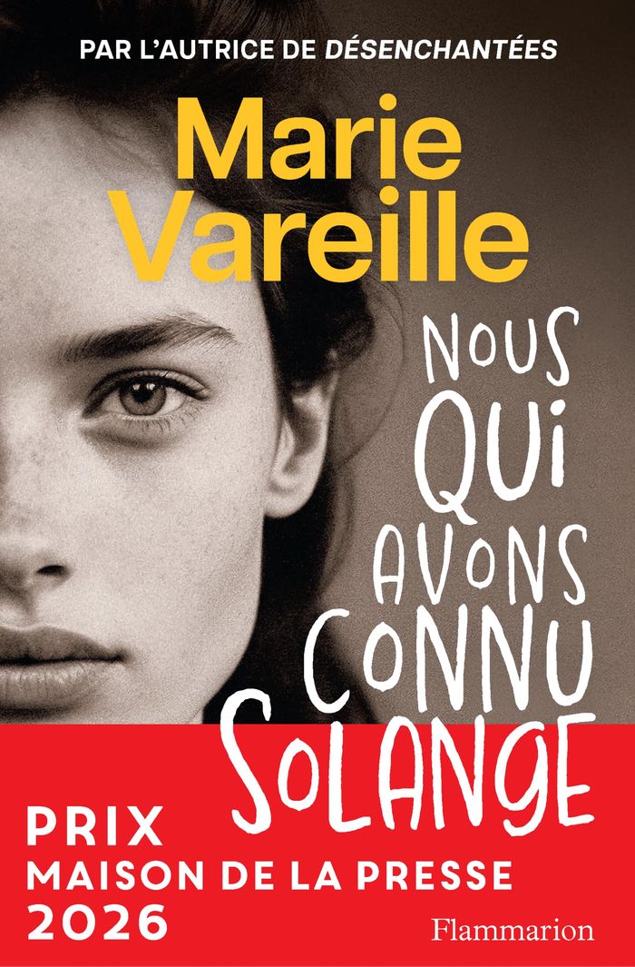 Couverture du livre « NOUS QUI AVONS CONNU SOLANGE » de Marie Vareille, librairie Les Contes Infusés à Corte