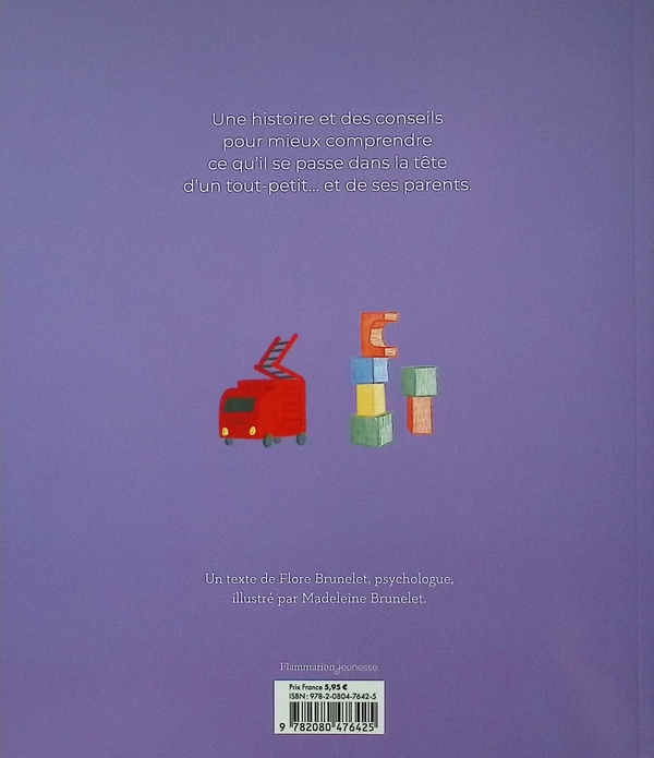 Quatrième de couverture de « À tout à l'heure mon coeur ! »