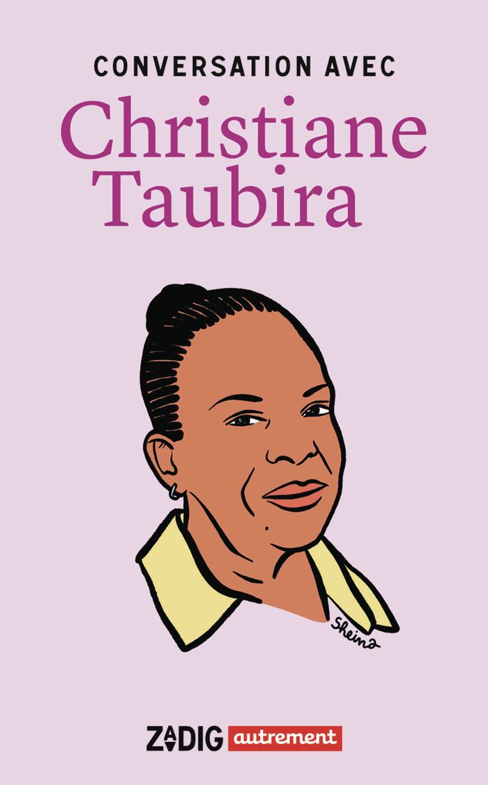 Couverture du livre « Conversation avec Christiane Taubira », librairie Les Contes Infusés à Corte