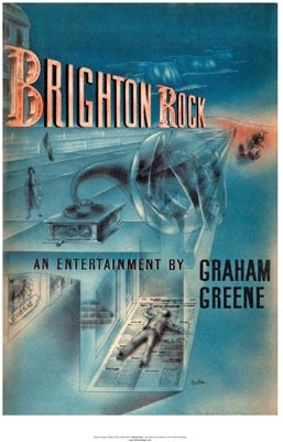 Couverture du livre « BRIGHTON ROCK » de Graham Greene, librairie Les Contes Infusés à Corte
