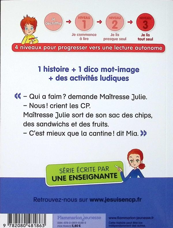 Quatrième de couverture de « Sortie pique-nique »