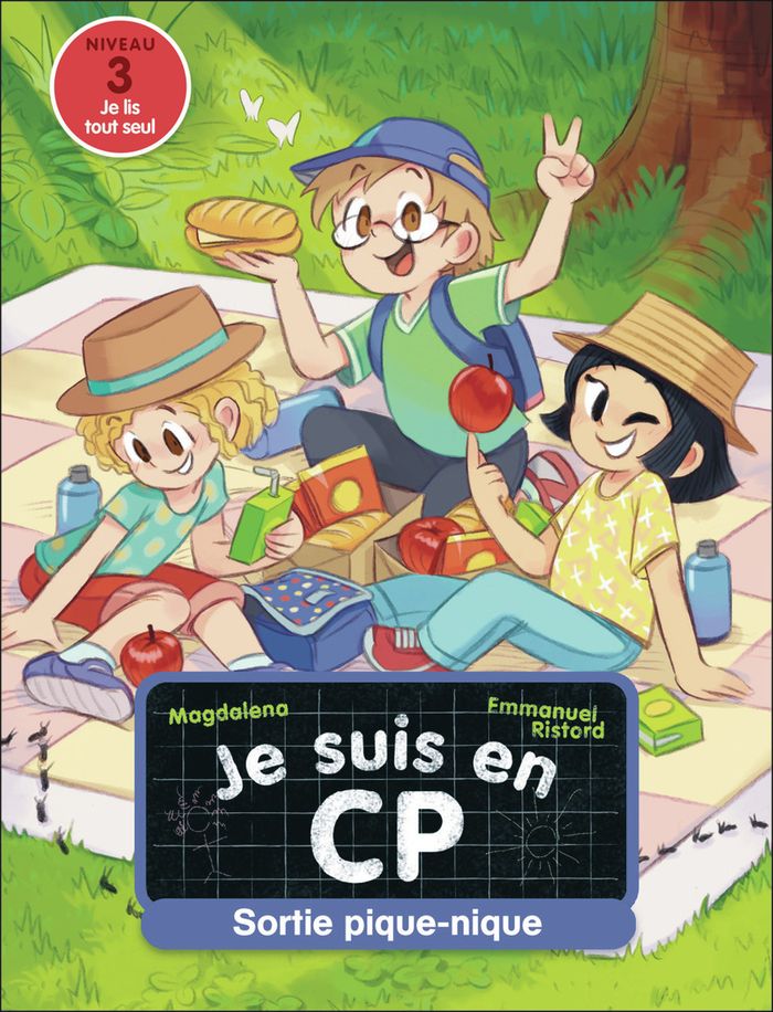 Couverture du livre « Sortie pique-nique » de Magdalena, librairie Les Contes Infusés à Corte