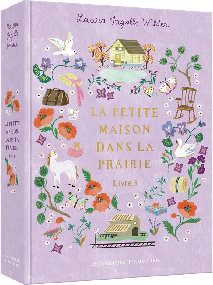 Couverture du livre « LA PETITE MAISON DANS LA PRAIRIE - VOL03 - EDITION COLLECTOR-SUR LES RIVES DU LAC » de Ingalls Wilder Laura, librairie Les Contes Infusés à Corte