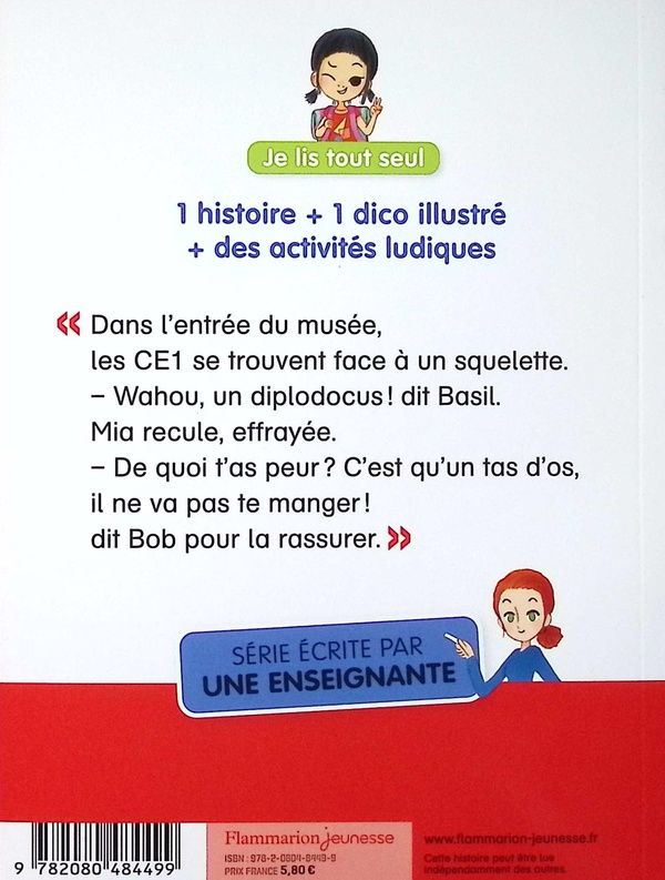 Quatrième de couverture de « Visite au musée »
