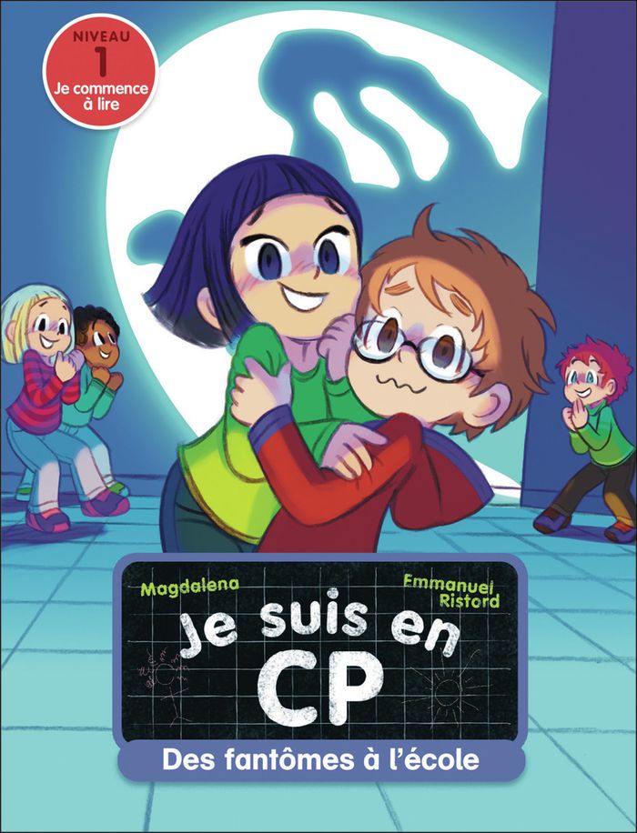 Couverture du livre « Des fantômes à l'école », librairie Les Contes Infusés à Corte