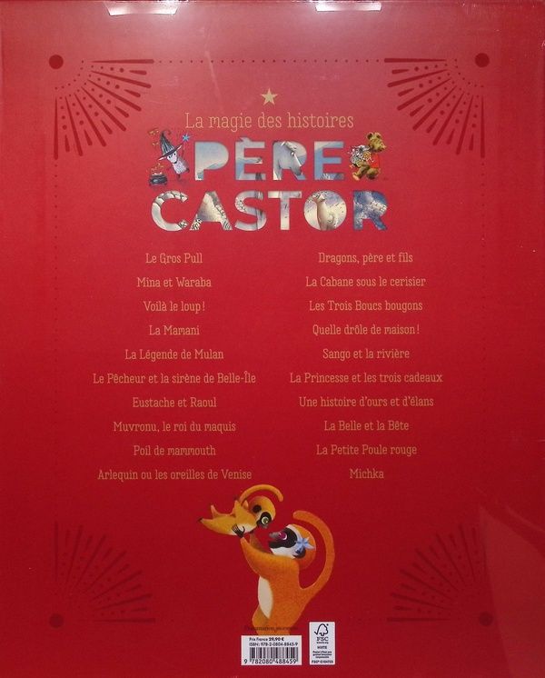 Quatrième de couverture de « Père Castor : la magie des histoires »