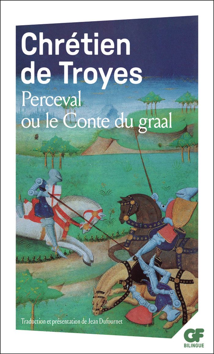 Couverture du livre « Perceval ou Le conte du Graal » de Chrétien de Troyes, librairie Les Contes Infusés à Corte