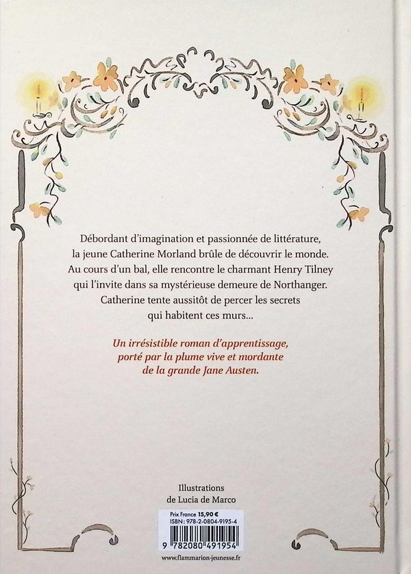 Quatrième de couverture de « NORTHANGER ABBEY »