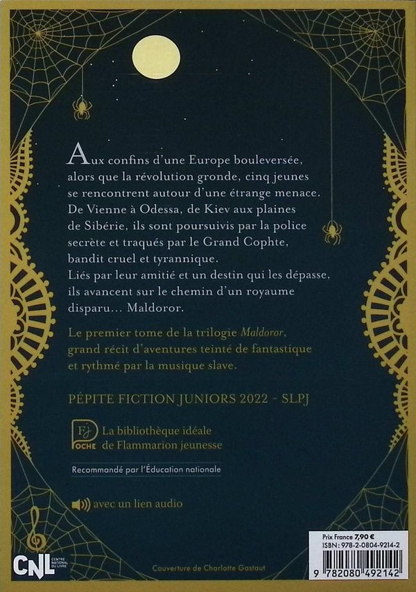 Quatrième de couverture de « Les enfants de la légende »