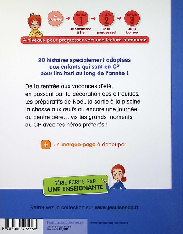 Quatrième de couverture de « Mon année de lecture »