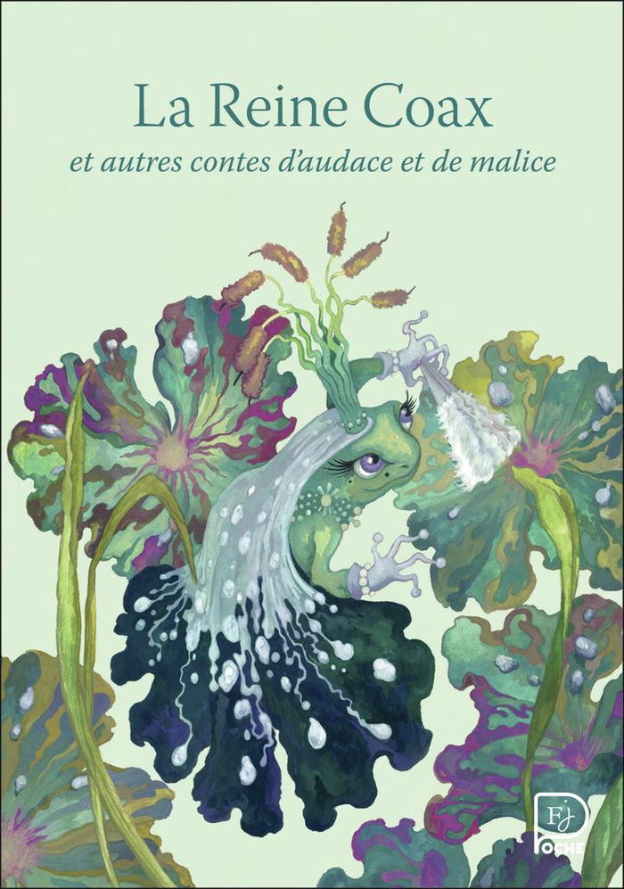 Couverture du livre « "La reine Coax" et autres contes d'audace et de malice » de George Sand, librairie Les Contes Infusés à Corte