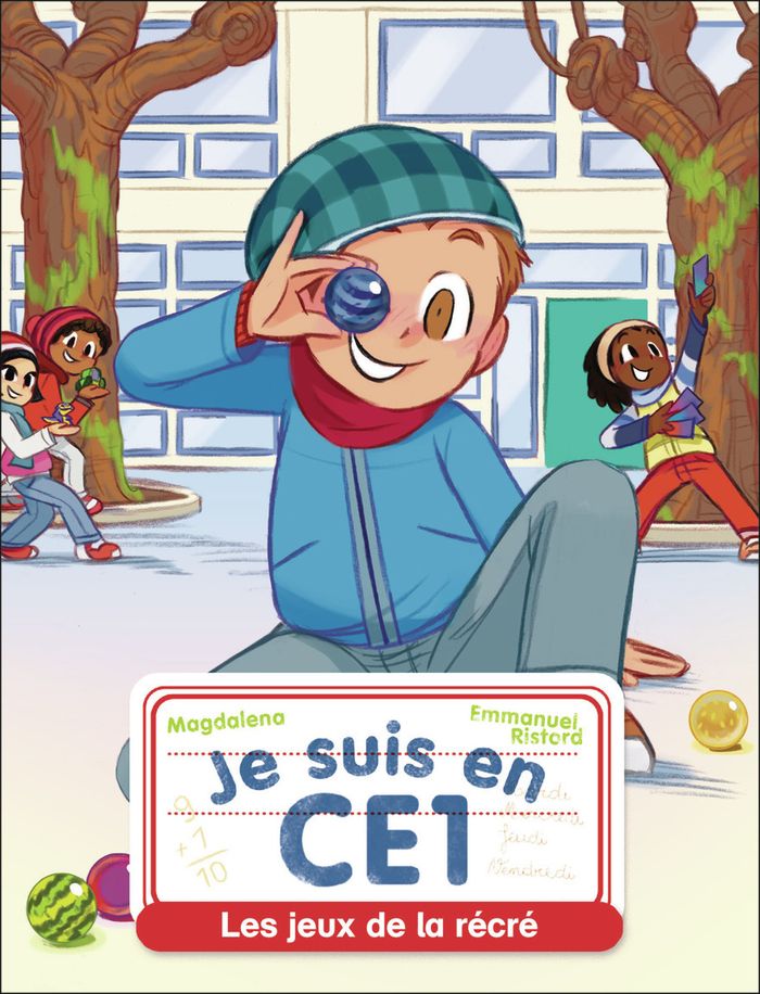 Couverture du livre « Les jeux de la récré » de Magdalena, librairie Les Contes Infusés à Corte