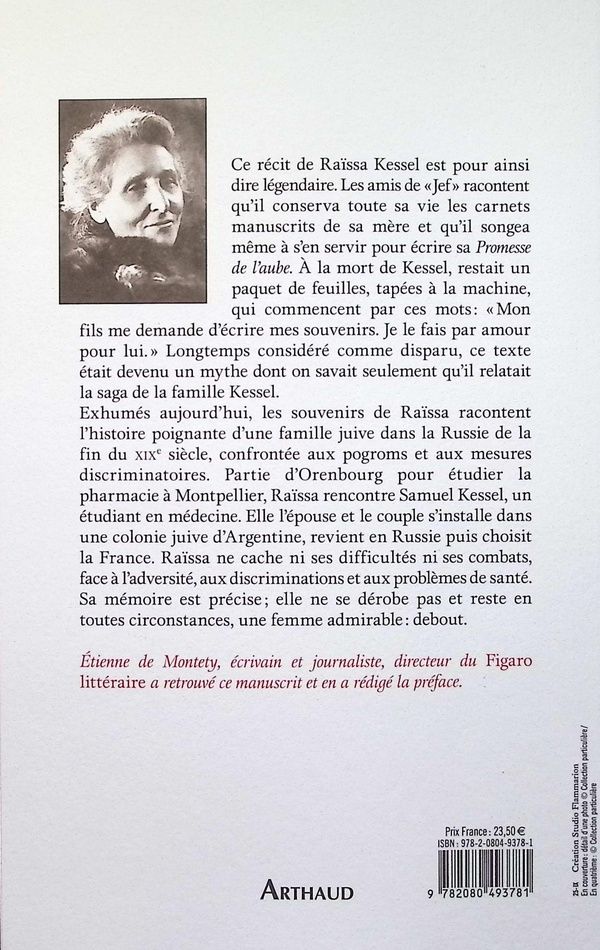Quatrième de couverture de « Pour mon fils »