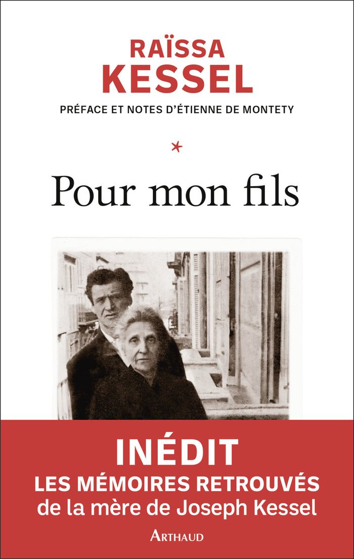 Couverture du livre « Pour mon fils » de Raïssa Kessel, librairie Les Contes Infusés à Corte