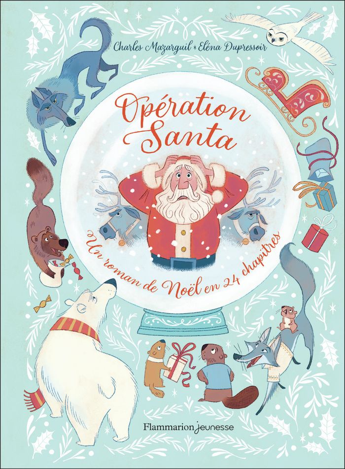Couverture du livre « Opération Santa : un roman de Noël en 24 chapitres » de Charles Mazarguil, librairie Les Contes Infusés à Corte