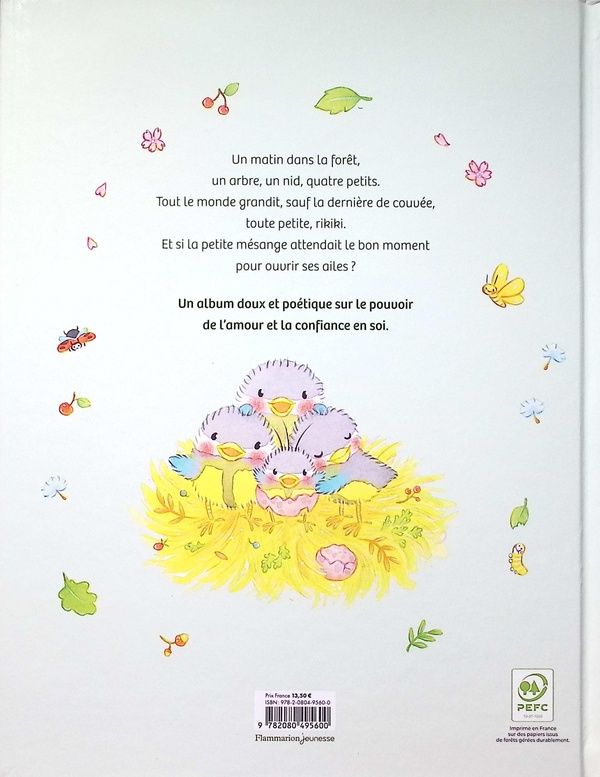 Quatrième de couverture de « Dernière de couvée »