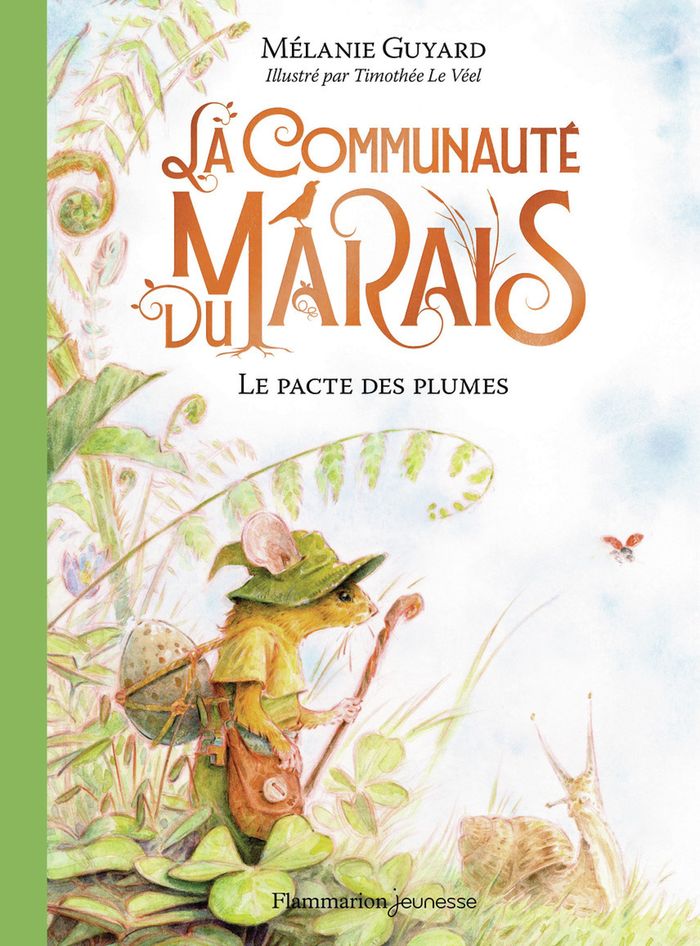 Couverture du livre « LA COMMUNAUTE DU MARAIS - VOL02 - LE PACTE DES PLUMES » de Guyard/veel, librairie Les Contes Infusés à Corte