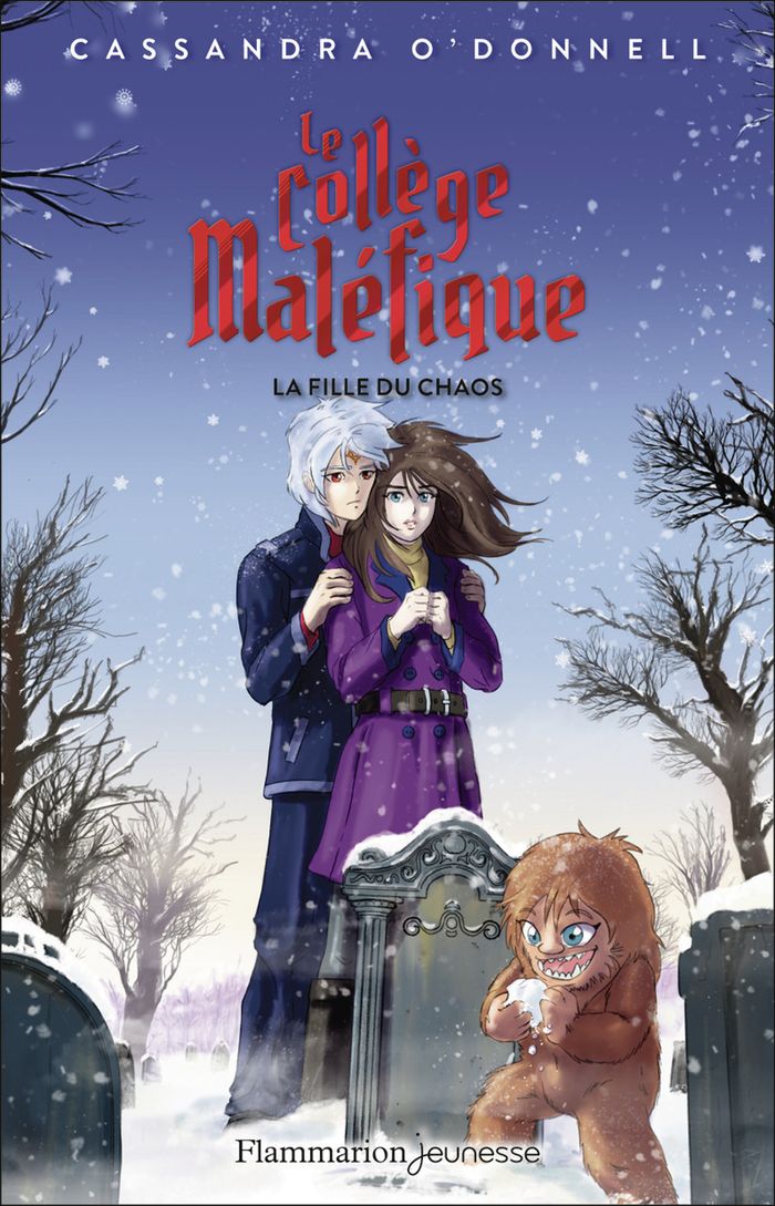 Couverture du livre « La fille du chaos » de Cassandra O'Donnell, librairie Les Contes Infusés à Corte