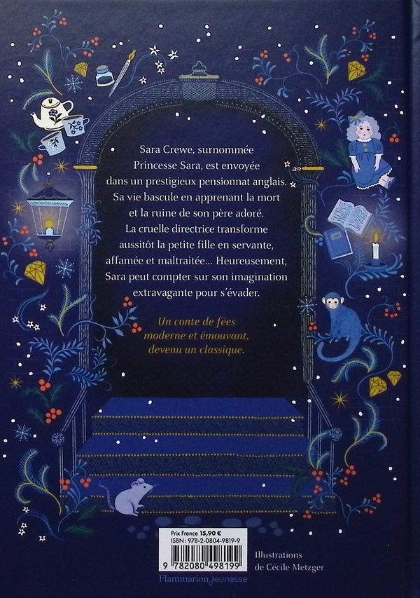 Quatrième de couverture de « LA PETITE PRINCESSE »