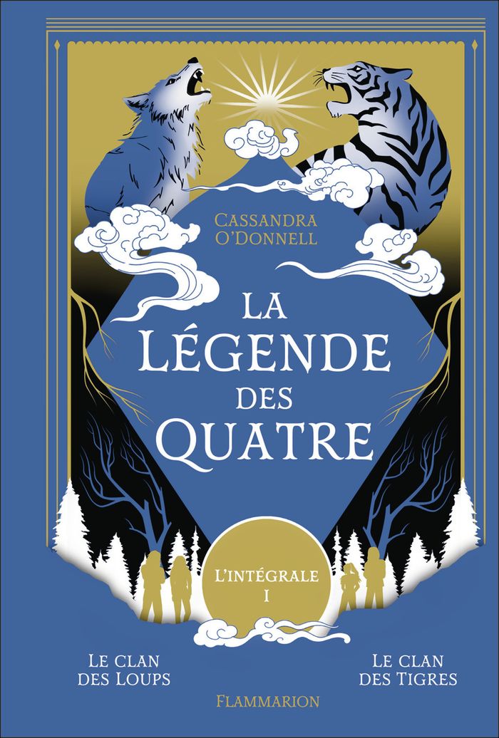 Couverture du livre « La Légende des Quatre 1 » de Cassandra O'Donnell, librairie Les Contes Infusés à Corte