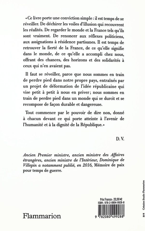 Quatrième de couverture de « Le pouvoir de dire non »
