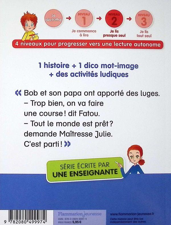 Quatrième de couverture de « A vos luges ! »